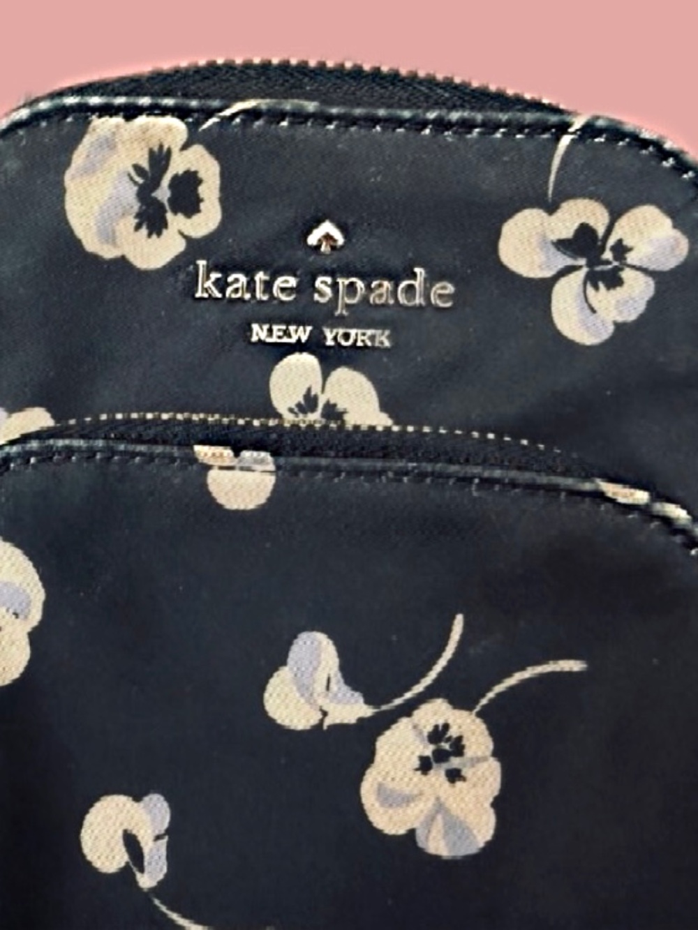 Kate Spade Chelsea “Pansey Ditsy” Zip phone Crossbody- - Picture 4 of 10